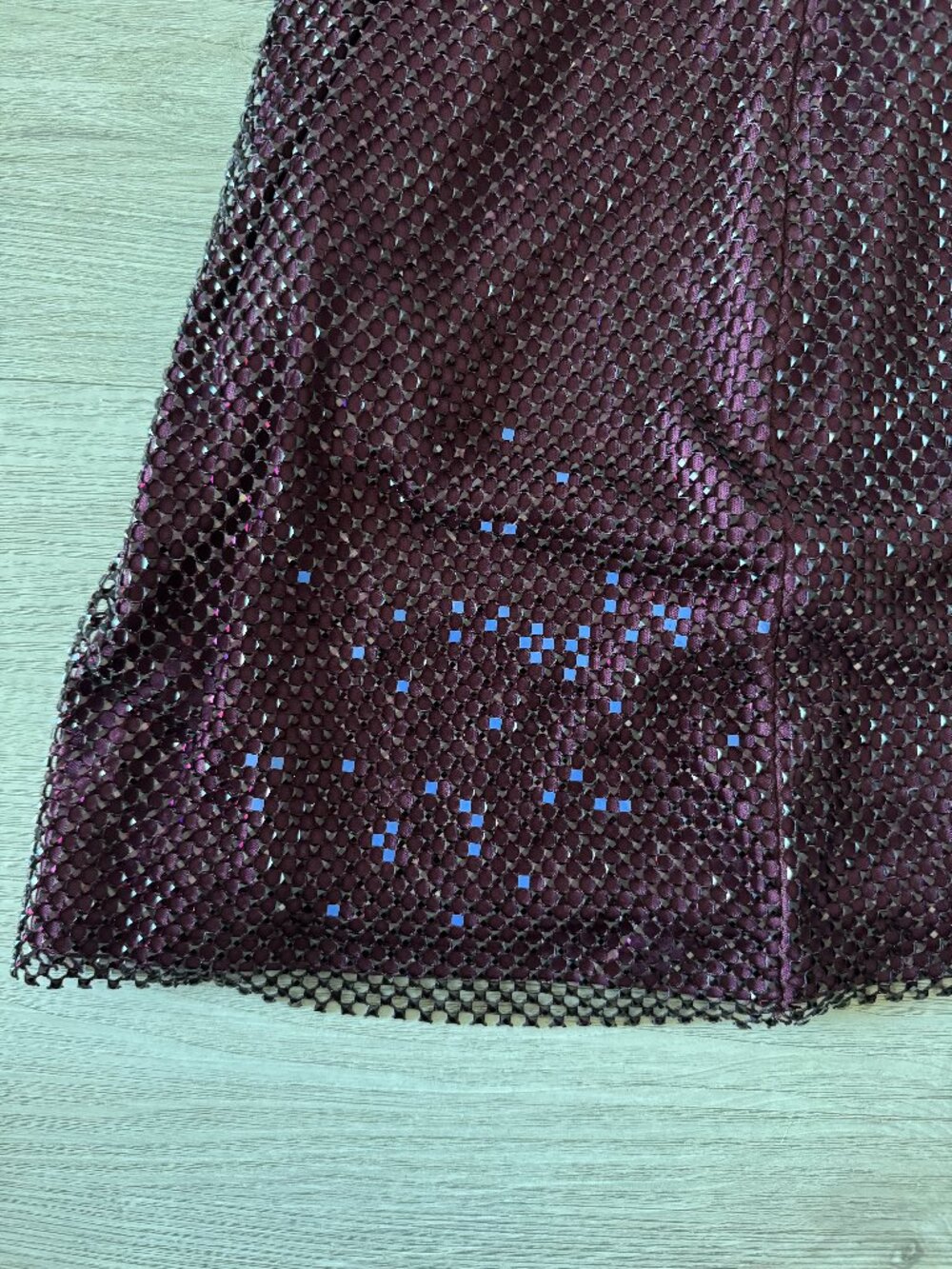 ZARA Sequin Strapless Mini Dress | Sweetheart Neck | Aubergine | NWT | Size S - Picture 13 of 14